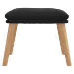 vidaXL Taburet, negru, 45x29,5x35 cm, catifea vidaXL Taburet, negru, 45x29,5x35 cm, catifea
