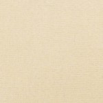 vidaXL Taburet, crem, 45x29,5x35 cm, textil & piele ecologică vidaXL Taburet, crem, 45x29,5x35 cm, textil & piele ecologică