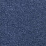 vidaXL Taburet, albastru, 45x29,5x35 cm, material textil și piele eco vidaXL Taburet, albastru, 45x29,5x35 cm, material textil și piele eco