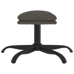 vidaXL Taburet, gri închis, 60x60x36 cm, catifea vidaXL Taburet, gri închis, 60x60x36 cm, catifea