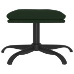 vidaXL Taburet, verde închis, 60x60x36 cm, catifea vidaXL Taburet, verde închis, 60x60x36 cm, catifea