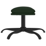 vidaXL Taburet, verde închis, 60x60x36 cm, catifea vidaXL Taburet, verde închis, 60x60x36 cm, catifea