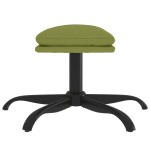 vidaXL Taburet, verde deschis, 60x60x36 cm, catifea vidaXL Taburet, verde deschis, 60x60x36 cm, catifea