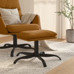 vidaXL Taburet, maro, 60x60x36 cm, catifea vidaXL Taburet, maro, 60x60x36 cm, catifea