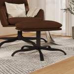 vidaXL Taburet, maro, 45x29,5x36 cm, piele ecologică lucioasă vidaXL Taburet, maro, 45x29,5x36 cm, piele ecologică lucioasă