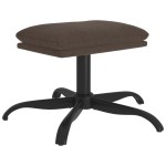 vidaXL Taburet, gri închis, 60x60x36 cm, microfibră vidaXL Taburet, gri închis, 60x60x36 cm, microfibră