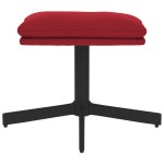 vidaXL Taburet, roșu vin, 60x60x36 cm, catifea vidaXL Taburet, roșu vin, 60x60x36 cm, catifea