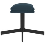 vidaXL Taburet, albastru, 60x60x36, catifea vidaXL Taburet, albastru, 60x60x36, catifea