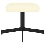 vidaXL Taburet, crem, 60x60x36 cm, piele ecologică vidaXL Taburet, crem, 60x60x36 cm, piele ecologică