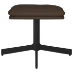vidaXL Taburet, maro, 60x60x36 cm, piele ecologică vidaXL Taburet, maro, 60x60x36 cm, piele ecologică