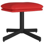 vidaXL Taburet, roșu vin, 60x60x36 cm, piele ecologică vidaXL Taburet, roșu vin, 60x60x36 cm, piele ecologică