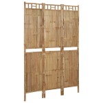 vidaXL Paravan de cameră cu 3 panouri, 120 x 180 cm, bambus vidaXL Paravan de cameră cu 3 panouri, 120 x 180 cm, bambus