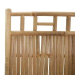 vidaXL Paravan de cameră cu 4 panouri, 160 x 180 cm, bambus vidaXL Paravan de cameră cu 4 panouri, 160 x 180 cm, bambus