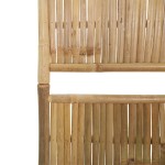 vidaXL Paravan de cameră cu 4 panouri, 160 x 180 cm, bambus vidaXL Paravan de cameră cu 4 panouri, 160 x 180 cm, bambus