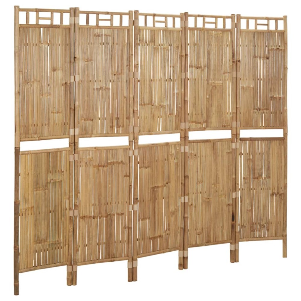 vidaXL Paravan de cameră cu 5 panouri, 200 x 180 cm