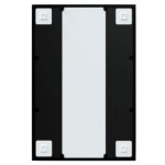 vidaXL Oglindă de perete, negru, 60x40 cm, metal vidaXL Oglindă de perete, negru, 60x40 cm, metal