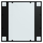 vidaXL Oglindă de perete, negru, 60x60 cm, metal vidaXL Oglindă de perete, negru, 60x60 cm, metal