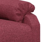 vidaXL Fotoliu rabatabil, roșu vin, material textil vidaXL Fotoliu rabatabil, roșu vin, material textil