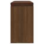 vidaXL Bancă pentru pantofi stejar maro 103x30x48 cm lemn prelucrat vidaXL Bancă pentru pantofi stejar maro 103x30x48 cm lemn prelucrat