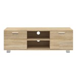 vidaXL Comodă TV, stejar sonoma, 120x40,5x35 cm, lemn prelucrat vidaXL Comodă TV, stejar sonoma, 120x40,5x35 cm, lemn prelucrat