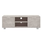 vidaXL Comodă TV, gri beton, 120x40,5x35 cm, lemn compozit vidaXL Comodă TV, gri beton, 120x40,5x35 cm, lemn compozit