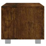 vidaXL Comodă TV, stejar fumuriu, 120x40,5x35 cm, lemn prelucrat vidaXL Comodă TV, stejar fumuriu, 120x40,5x35 cm, lemn prelucrat