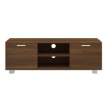 vidaXL Comodă TV, stejar maro, 120x40,5x35 cm, lemn prelucrat