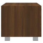vidaXL Comodă TV, stejar maro, 120x40,5x35 cm, lemn prelucrat