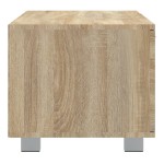 vidaXL Comodă TV, stejar sonoma, 140x40,5x35 cm, lemn prelucrat vidaXL Comodă TV, stejar sonoma, 140x40,5x35 cm, lemn prelucrat