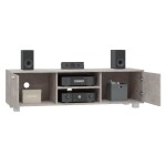 vidaXL Comodă TV, gri beton, 140x40,5x35 cm, lemn compozit vidaXL Comodă TV, gri beton, 140x40,5x35 cm, lemn compozit