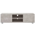 vidaXL Comodă TV, gri beton, 140x40,5x35 cm, lemn compozit vidaXL Comodă TV, gri beton, 140x40,5x35 cm, lemn compozit
