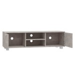 vidaXL Comodă TV, gri beton, 140x40,5x35 cm, lemn compozit vidaXL Comodă TV, gri beton, 140x40,5x35 cm, lemn compozit