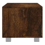 vidaXL Comodă TV, stejar fumuriu, 140x40,5x35 cm, lemn prelucrat vidaXL Comodă TV, stejar fumuriu, 140x40,5x35 cm, lemn prelucrat