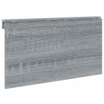 vidaXL Masă de perete pliantă gri sonoma 100x60x56 cm lemn compozit vidaXL Masă de perete pliantă gri sonoma 100x60x56 cm lemn compozit