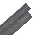 vidaXL Plăci de pardoseală autoadezive, negru/alb, 2,51 m², 2 mm, PVC vidaXL Plăci de pardoseală autoadezive, negru/alb, 2,51 m², 2 mm, PVC