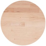 vidaXL Blat de masă rotund, Ø40x1,5 cm, lemn masiv stejar netratat vidaXL Blat de masă rotund, Ø40x1,5 cm, lemn masiv stejar netratat