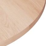 vidaXL Blat de masă rotund, Ø40x1,5 cm, lemn masiv stejar netratat vidaXL Blat de masă rotund, Ø40x1,5 cm, lemn masiv stejar netratat