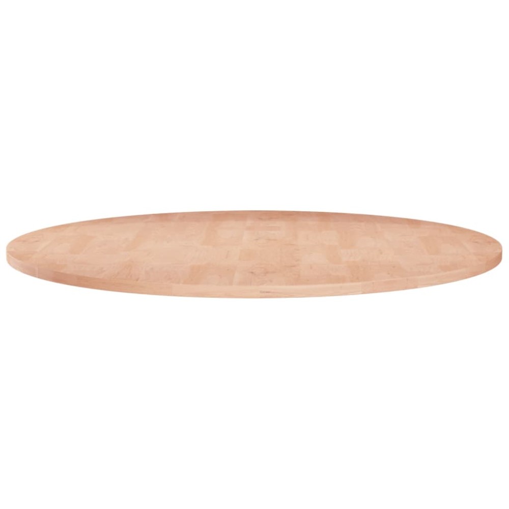 vidaXL Blat de masă rotund, Ø60x1,5 cm, lemn masiv stejar netratat