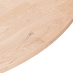 vidaXL Blat de masă rotund, Ø60x1,5 cm, lemn masiv stejar netratat vidaXL Blat de masă rotund, Ø60x1,5 cm, lemn masiv stejar netratat