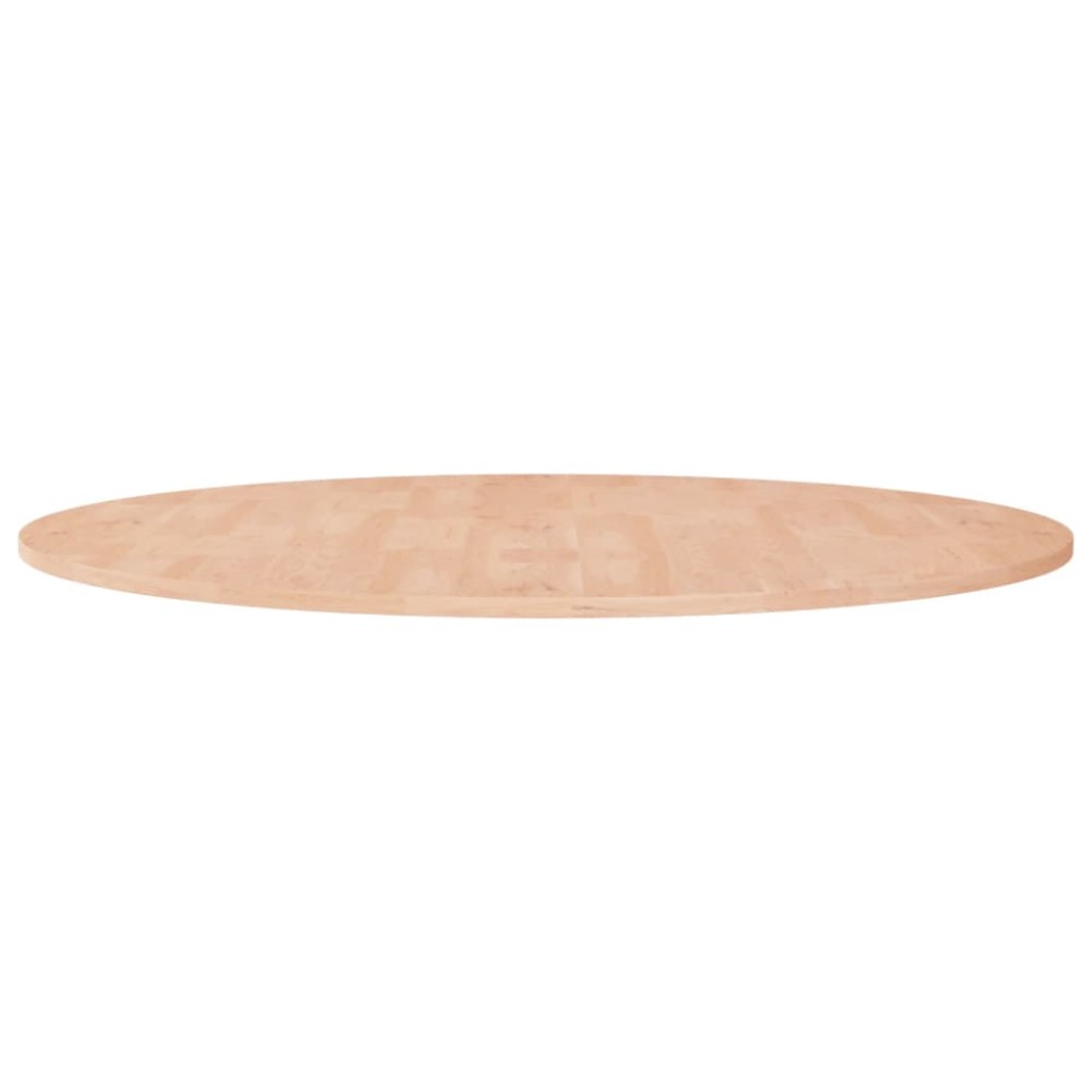 vidaXL Blat de masă rotund, Ø90x1,5 cm, lemn masiv stejar netratat