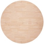 vidaXL Blat de masă rotund, Ø60x2,5 cm, lemn masiv stejar netratat vidaXL Blat de masă rotund, Ø60x2,5 cm, lemn masiv stejar netratat