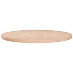vidaXL Blat de masă rotund, Ø60x2,5 cm, lemn masiv stejar netratat vidaXL Blat de masă rotund, Ø60x2,5 cm, lemn masiv stejar netratat