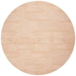 vidaXL Blat de masă rotund, Ø80x2,5 cm, lemn masiv stejar netratat vidaXL Blat de masă rotund, Ø80x2,5 cm, lemn masiv stejar netratat