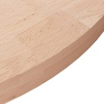 vidaXL Blat de masă rotund, Ø70x4 cm, lemn masiv stejar netratat vidaXL Blat de masă rotund, Ø70x4 cm, lemn masiv stejar netratat
