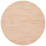 vidaXL Blat de masă rotund, Ø90x4 cm, lemn masiv stejar netratat vidaXL Blat de masă rotund, Ø90x4 cm, lemn masiv stejar netratat