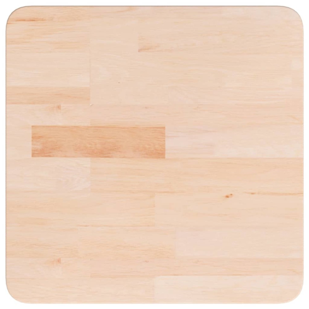 vidaXL Blat de masă pătrat, 40x40x1,5 cm, lemn masiv stejar netratat