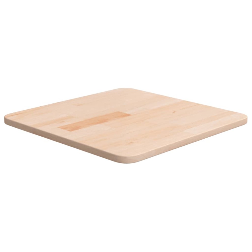 vidaXL Blat de masă pătrat, 40x40x1,5 cm, lemn masiv stejar netratat