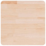 vidaXL Blat de masă pătrat, 50x50x1,5 cm, lemn masiv stejar netratat