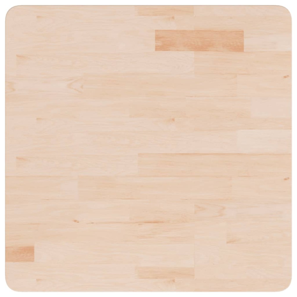 vidaXL Blat de masă pătrat, 60x60x1,5 cm, lemn masiv stejar netratat