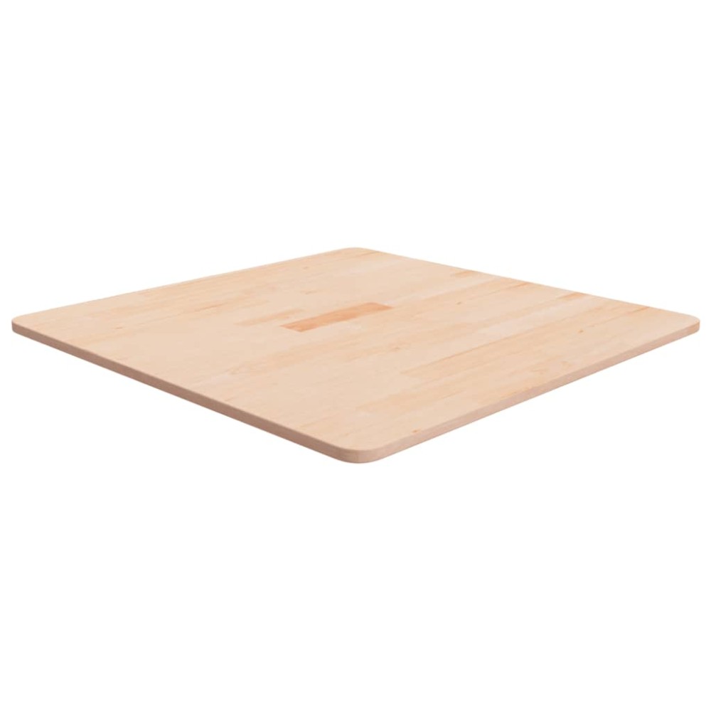 vidaXL Blat de masă pătrat,70x70x1,5cm, lemn masiv stejar netratat